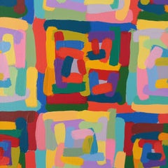 Wax and Wane.    Contemporary Abstract Painting