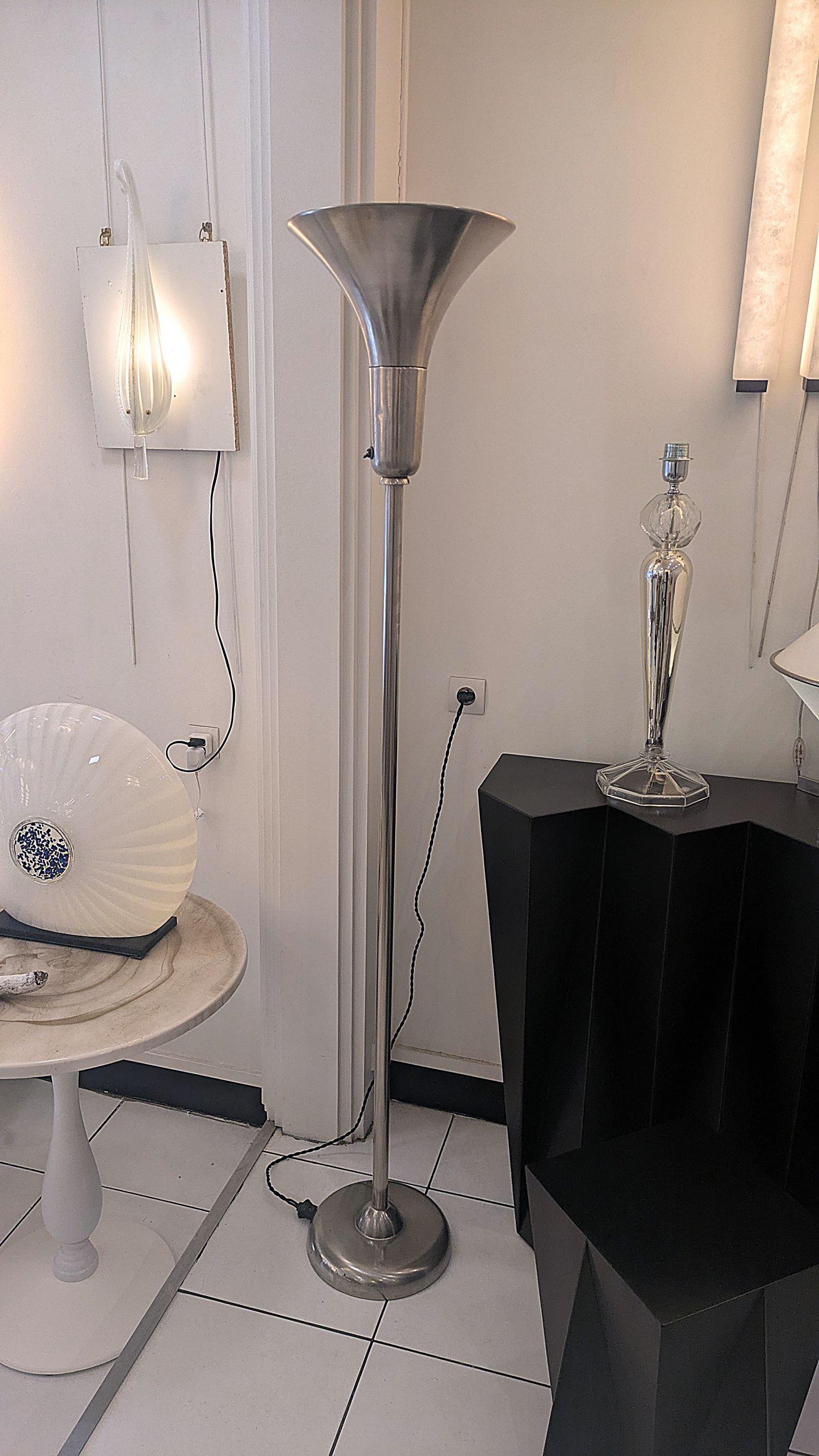 Felix Aublet, floor lamp circa 1930 For Sale 8