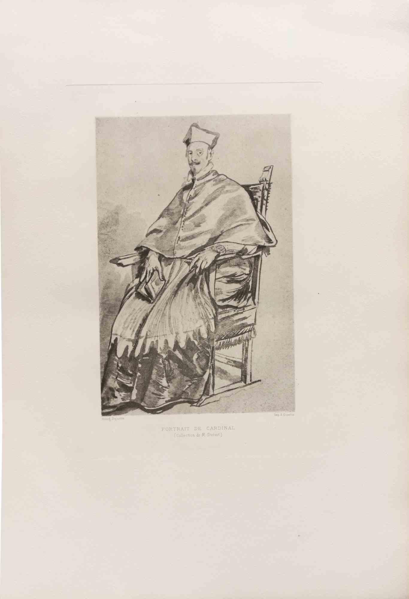 Etching realized by Félix Milius d'après Van Dyck in 1872.

Very good condition.