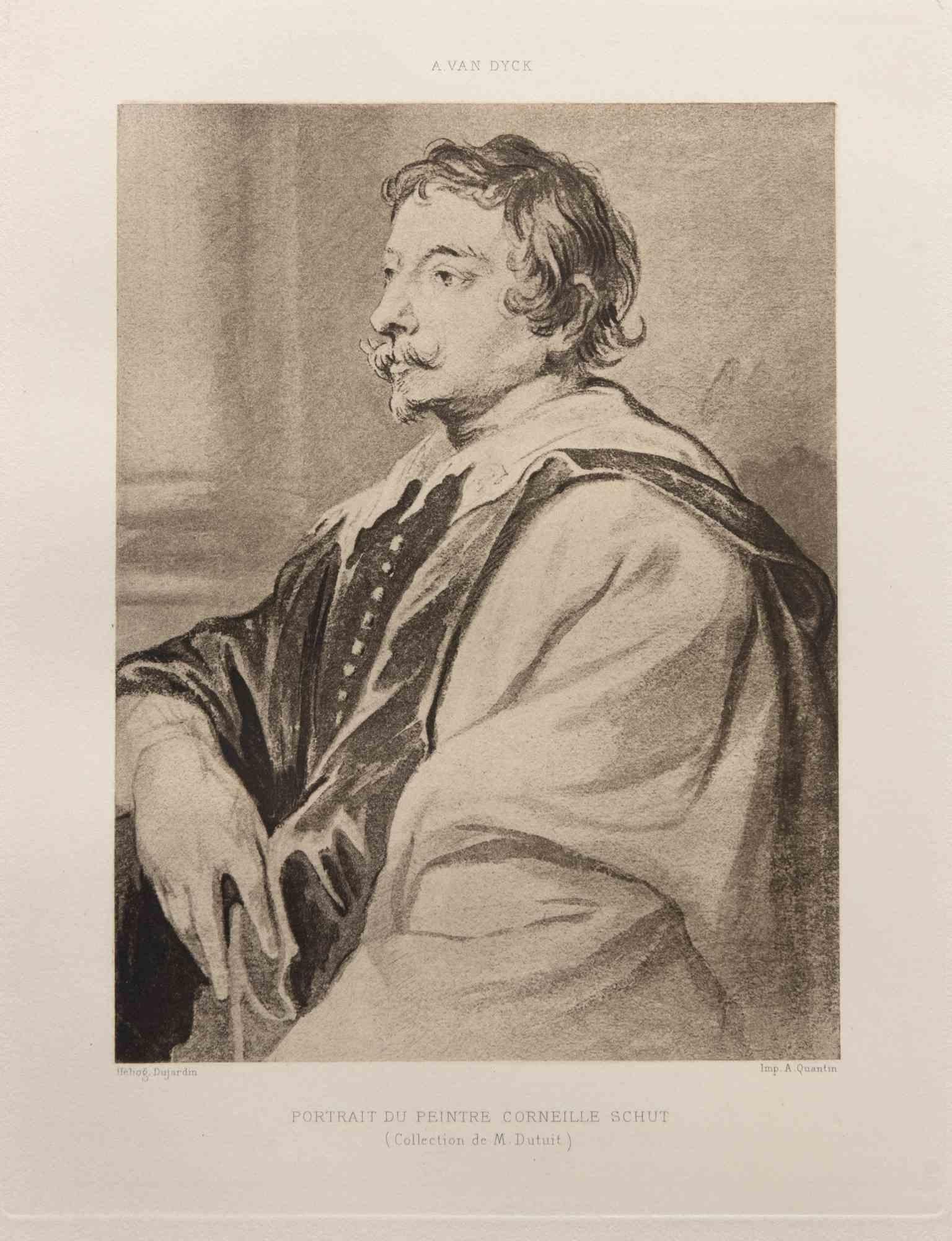 Etching realized by Félix Milius d'après Van Dyck in 1872.

Very good condition.