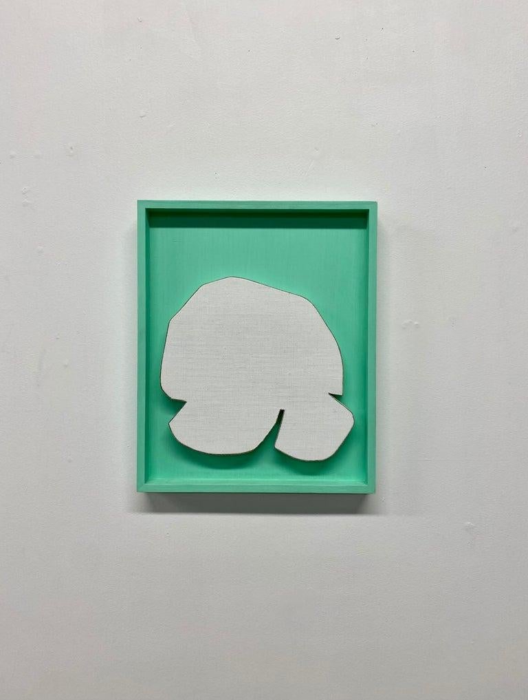 Felix Baudenbacher 
Contemporary, Abstract
Green, Frame, Mint, Abstract, Organic, Print, Oil Paint, Screen Print
White frame
Archival paper, oil paint, screen print
2018
14.4 x 11.8 in