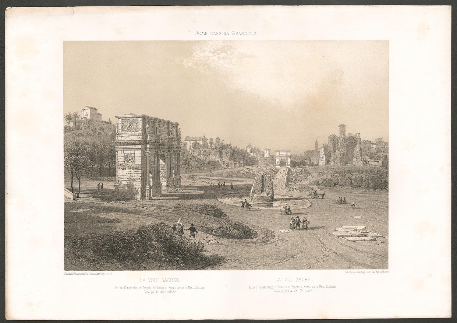 la via sacra roma