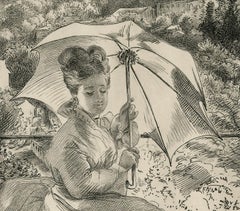 La Terrasse de la Villa Brancas, Sevres (La Terraza de la Villa Brancas)