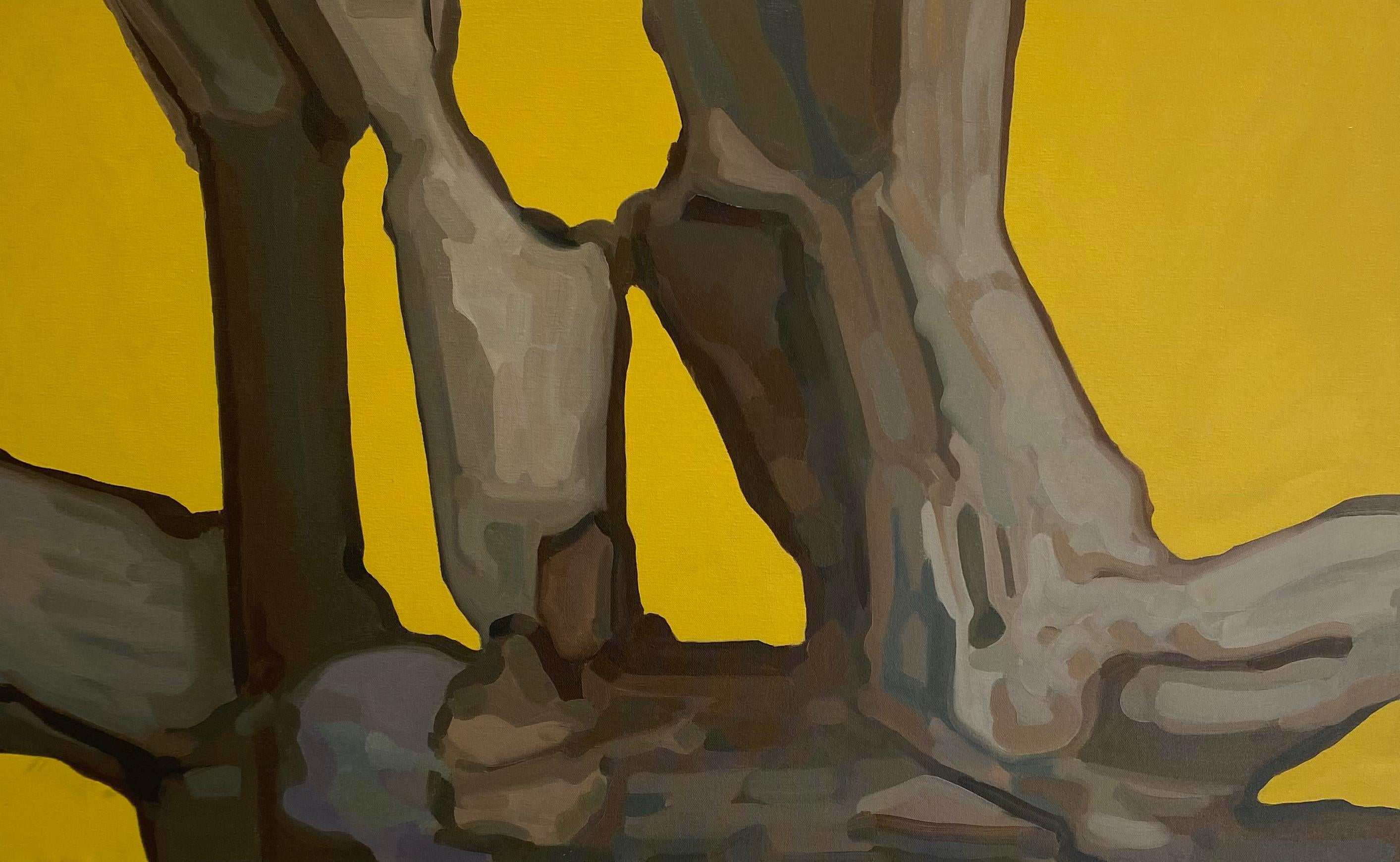 Felix Campean Figurative Painting - Branches 1/2