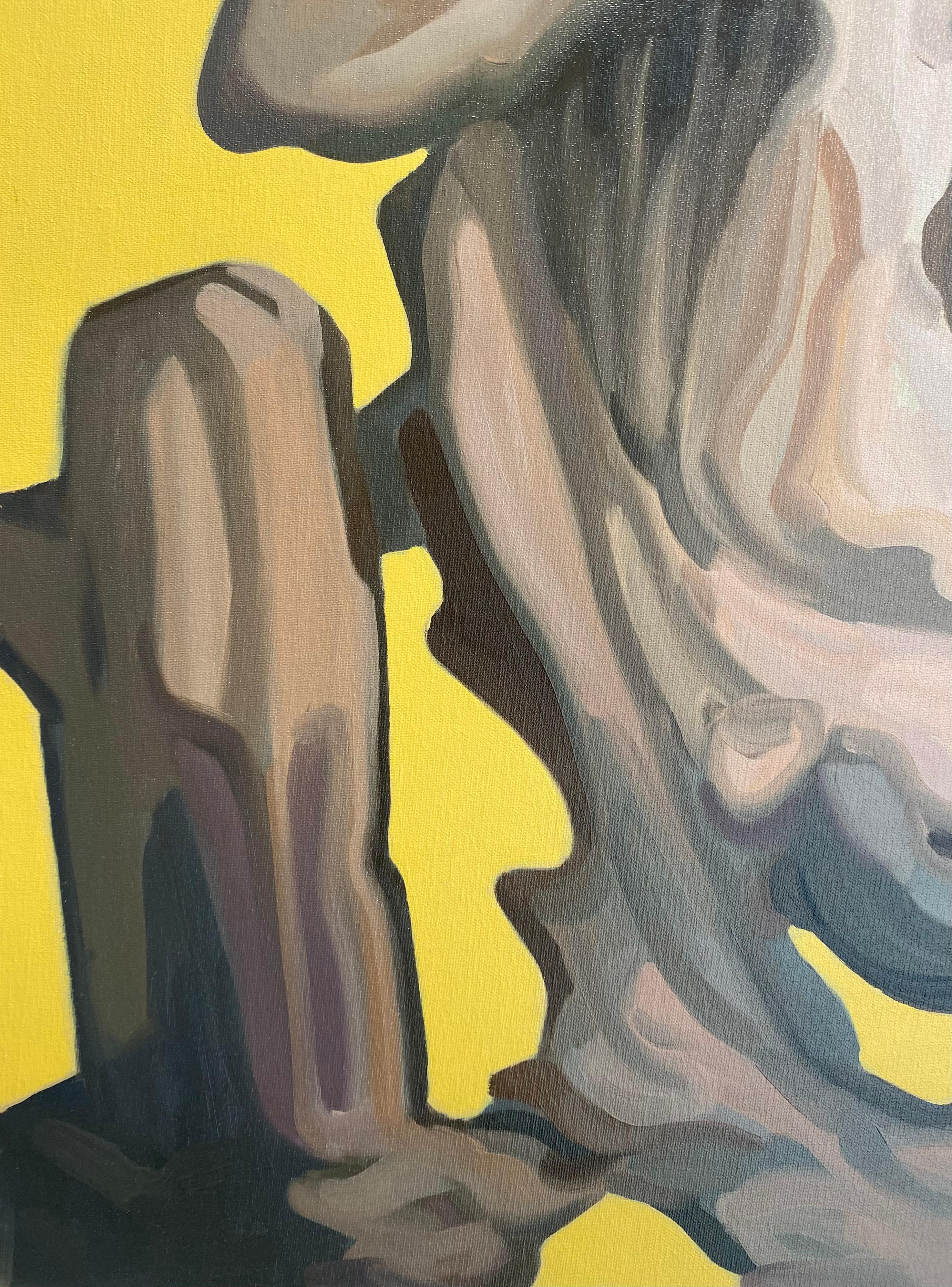 Branches 2/2 - Contemporary Painting by Felix Campean