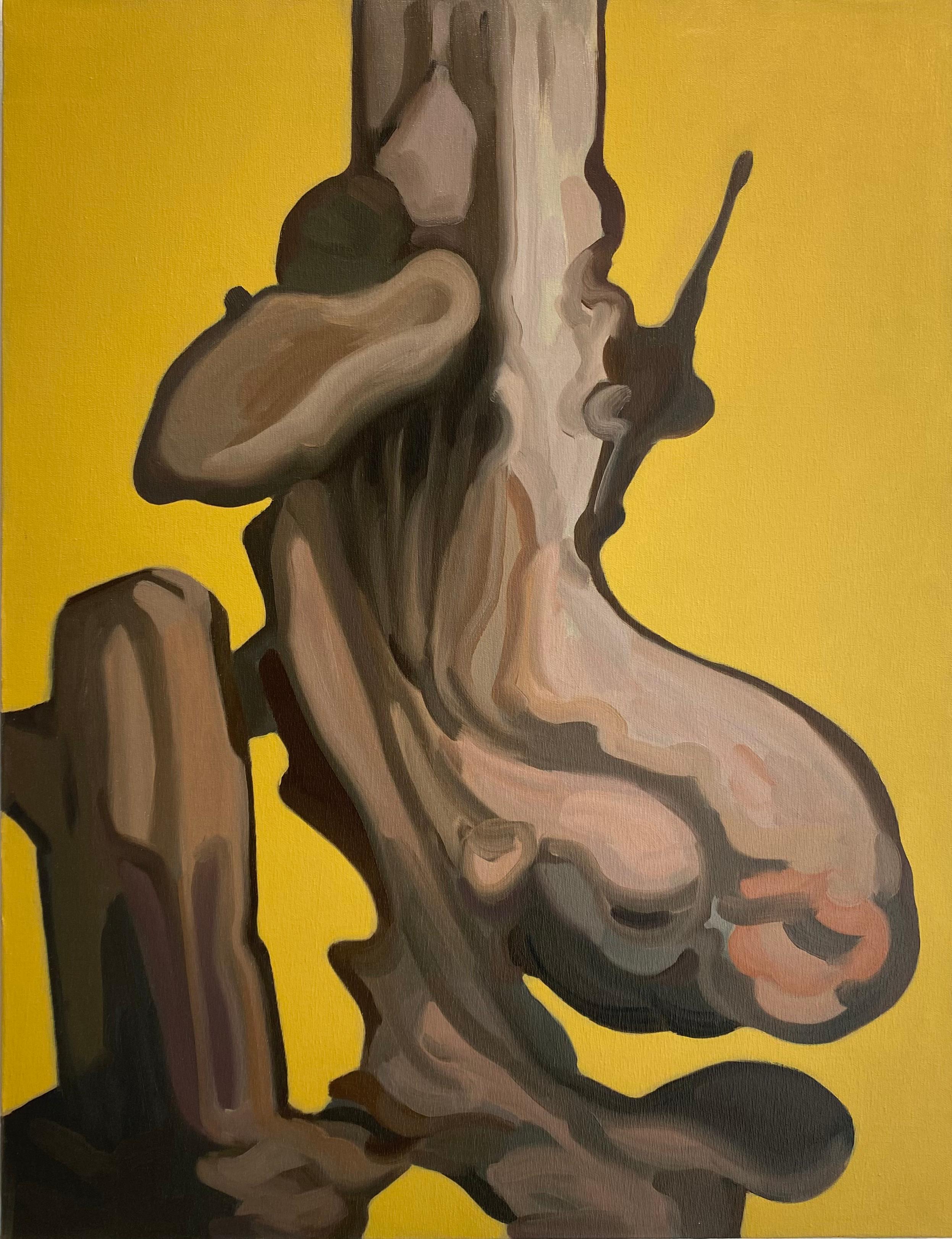 Felix Campean Figurative Painting - Branches 2/2