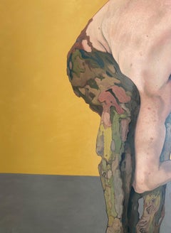 Dancer: Oil Painting on Linen, Contemporary, Unframed, 2010+