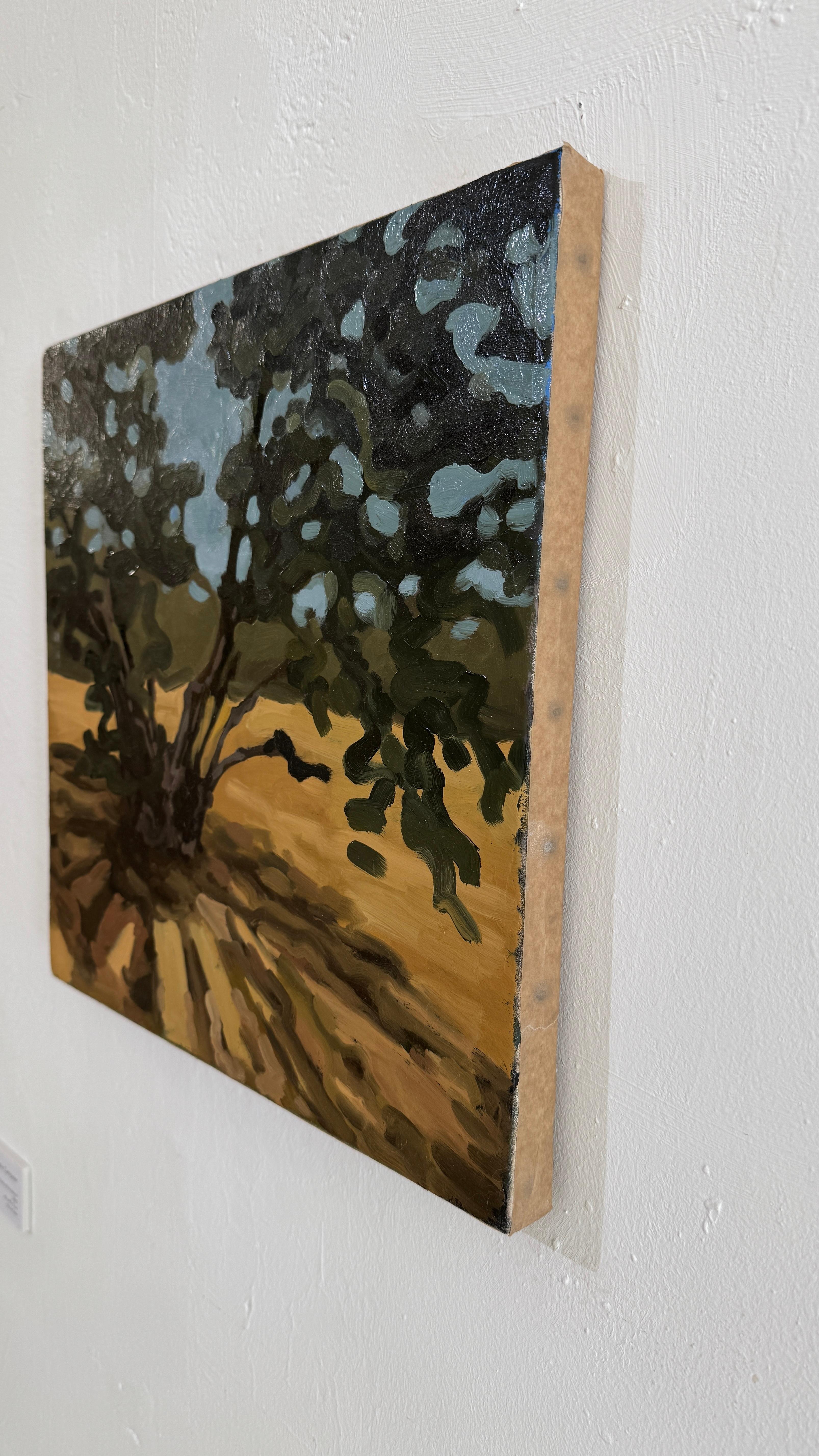 La chair des arbres IV - Contemporain Painting par Felix Campean
