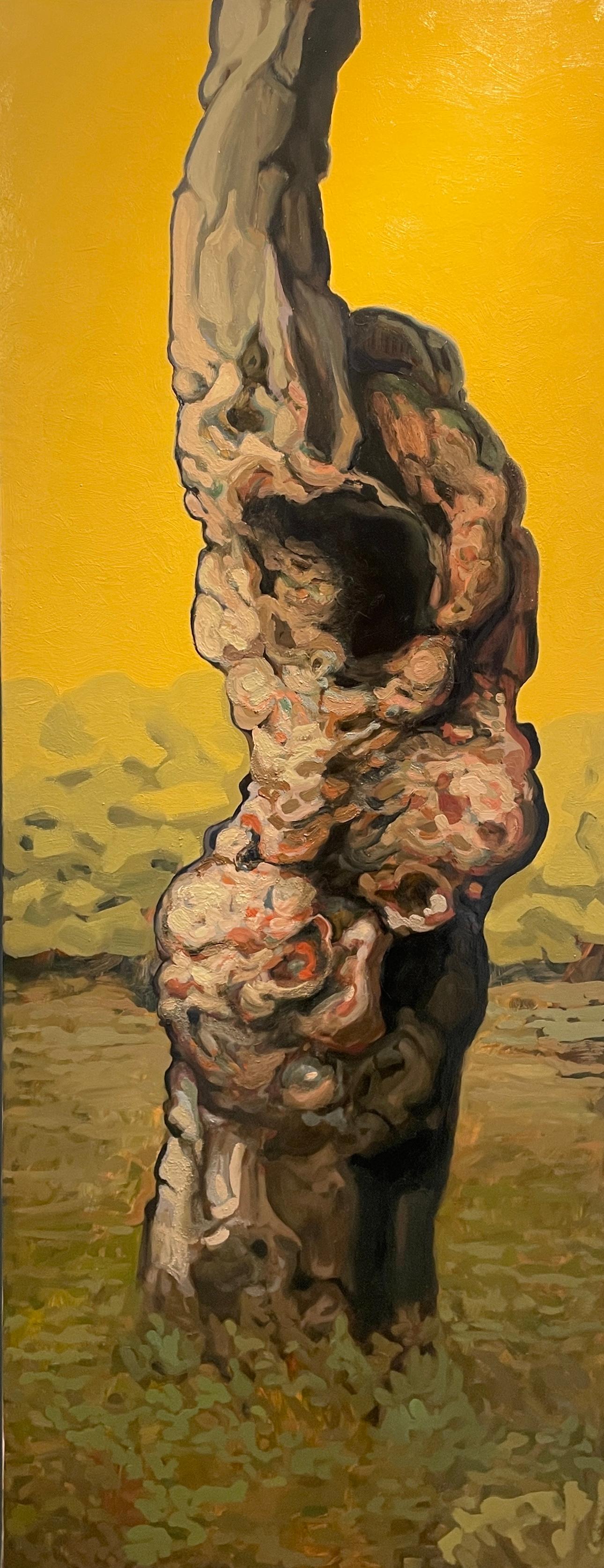 Felix Campean Figurative Painting – Fruchtfleisch der Bäume V