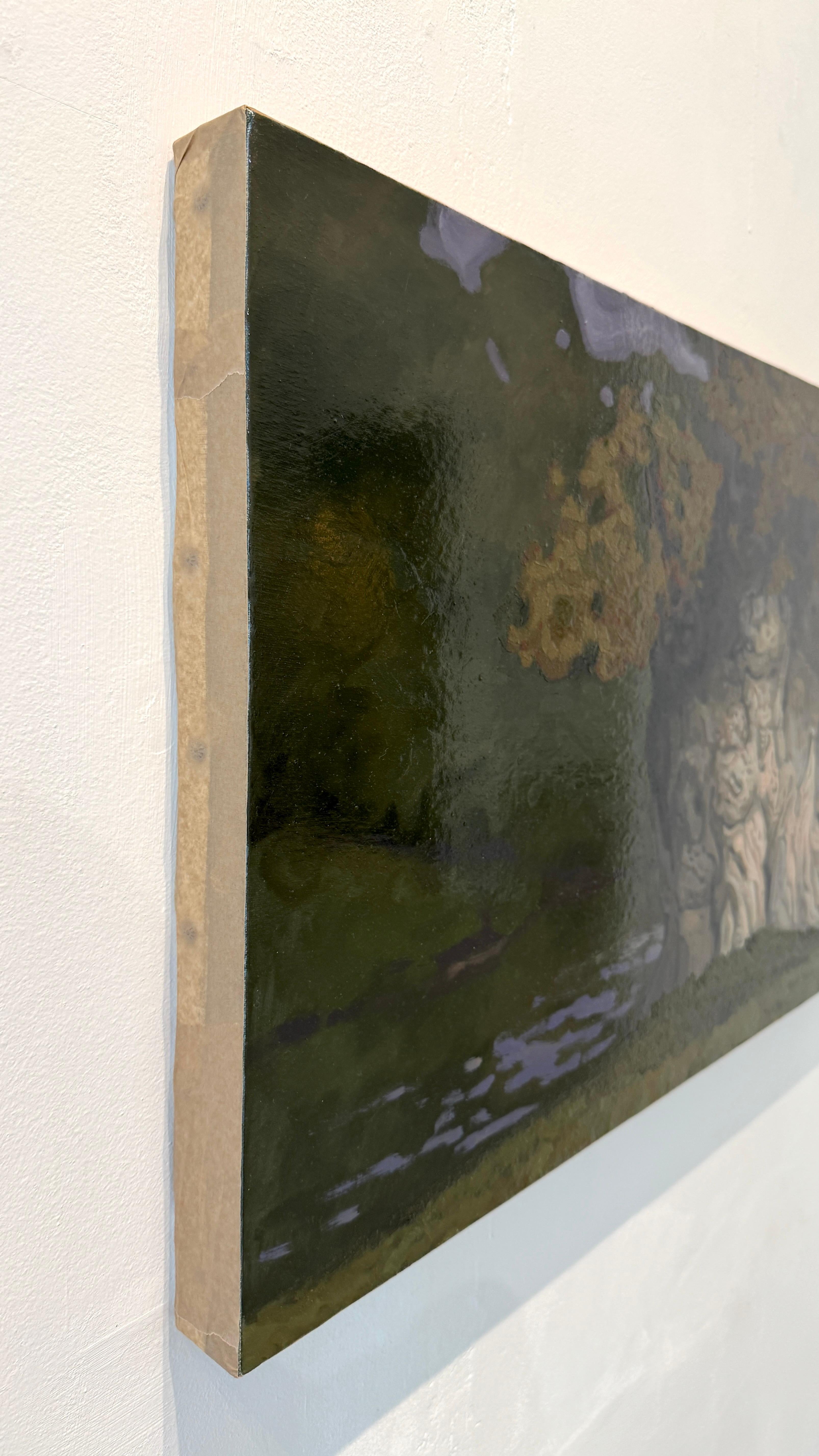 Chair des arbres VII - Contemporain Painting par Felix Campean