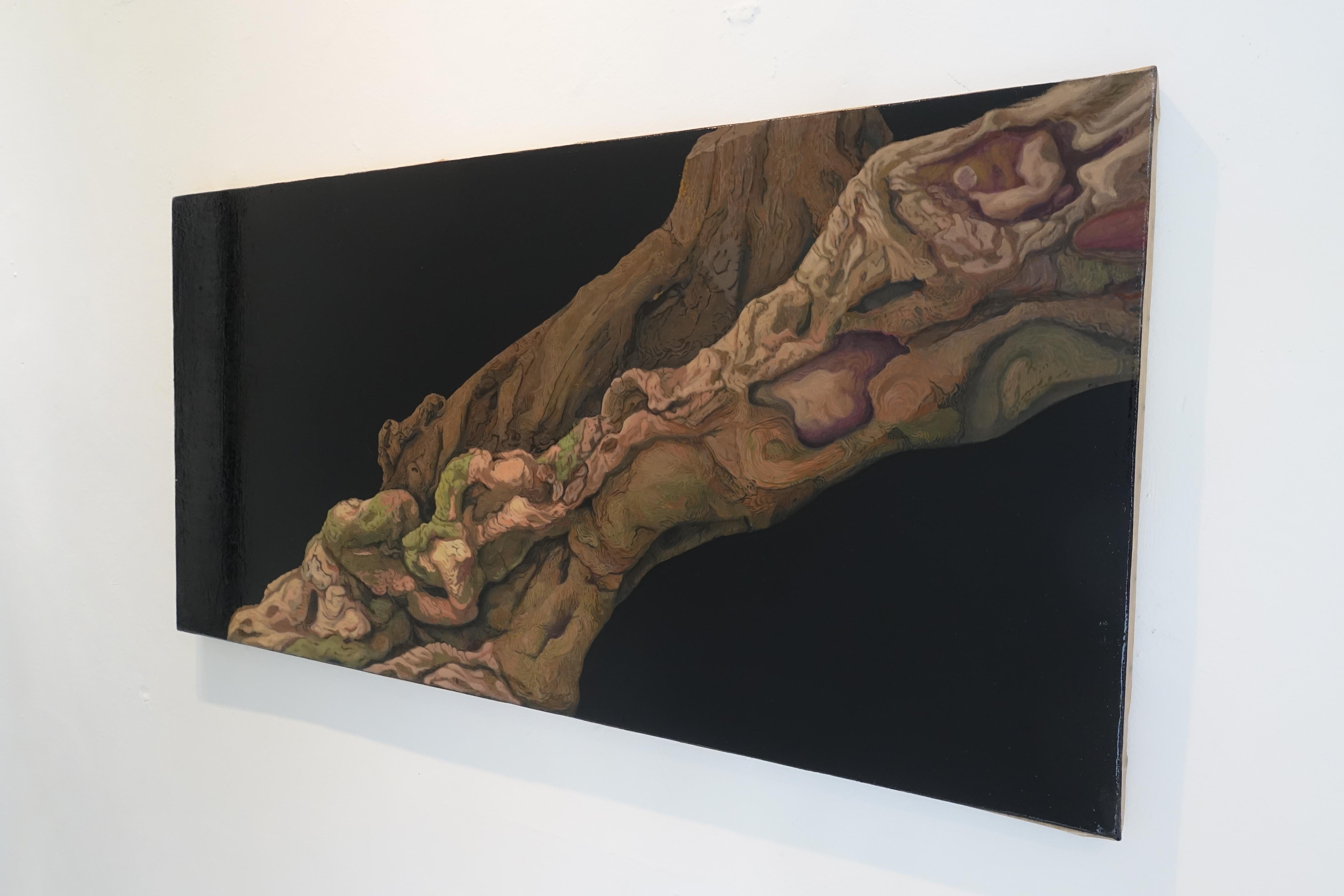 Chair des arbres VIII - Painting de Felix Campean