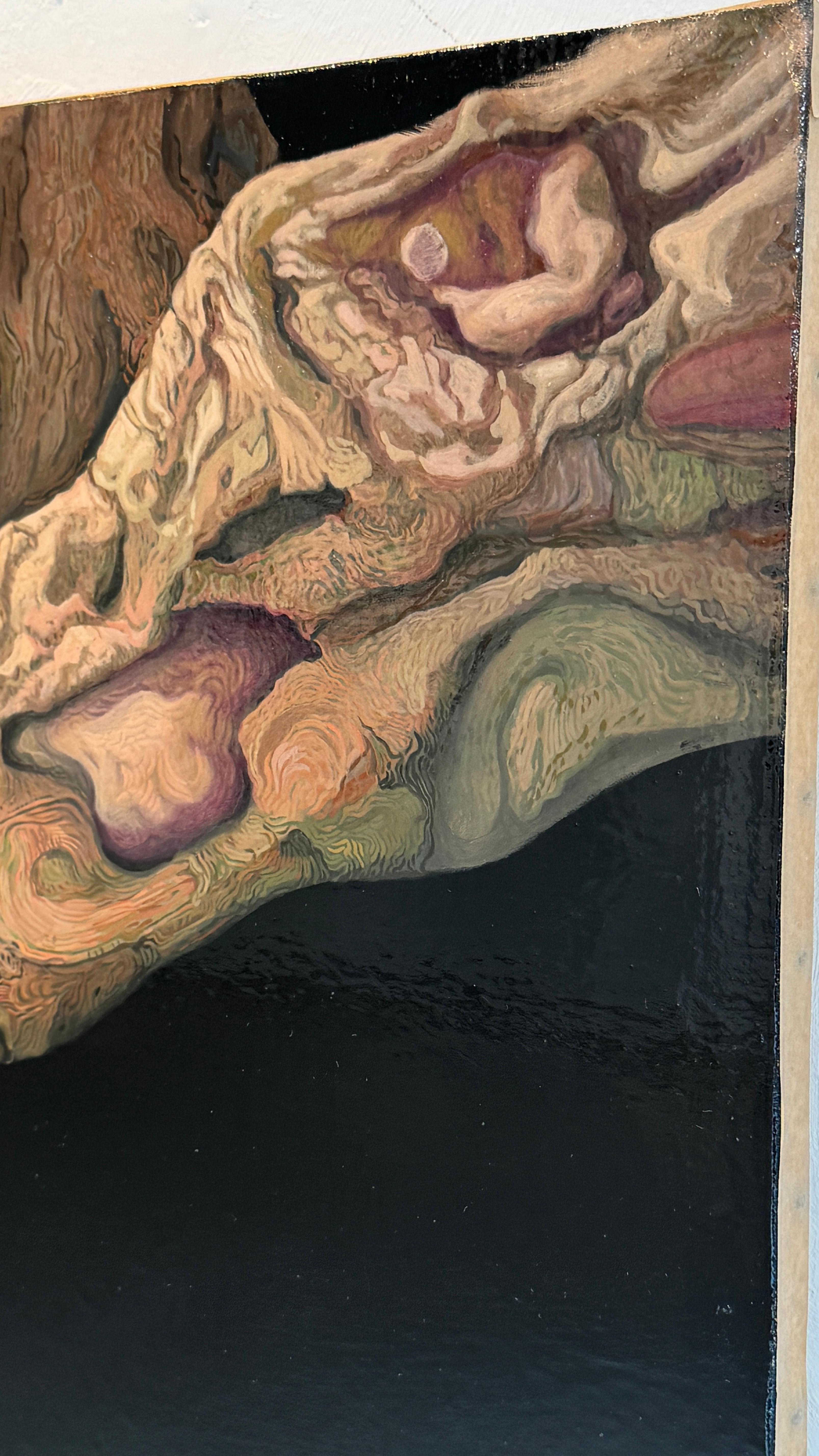 Chair des arbres VIII - Contemporain Painting par Felix Campean