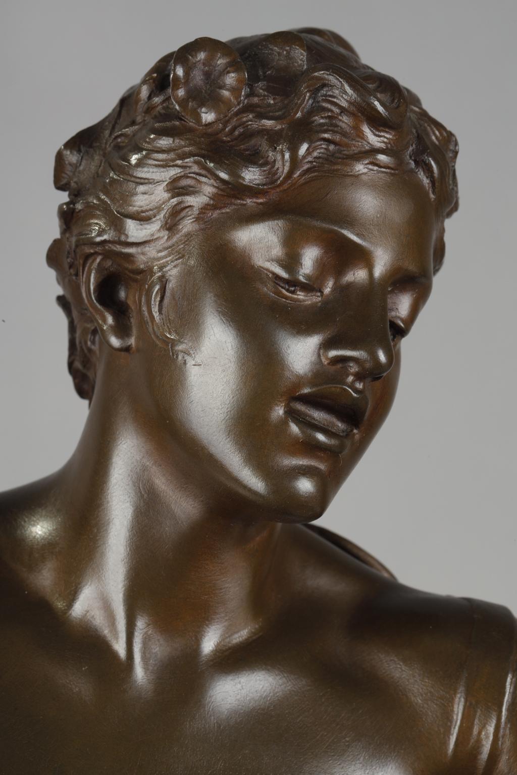 Das Lied (Art nouveau), Sculpture, von Felix Charpentier