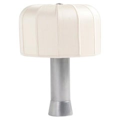 Felix Desk Lamp, Made in UK by Sister - Steel with Silk Shade
