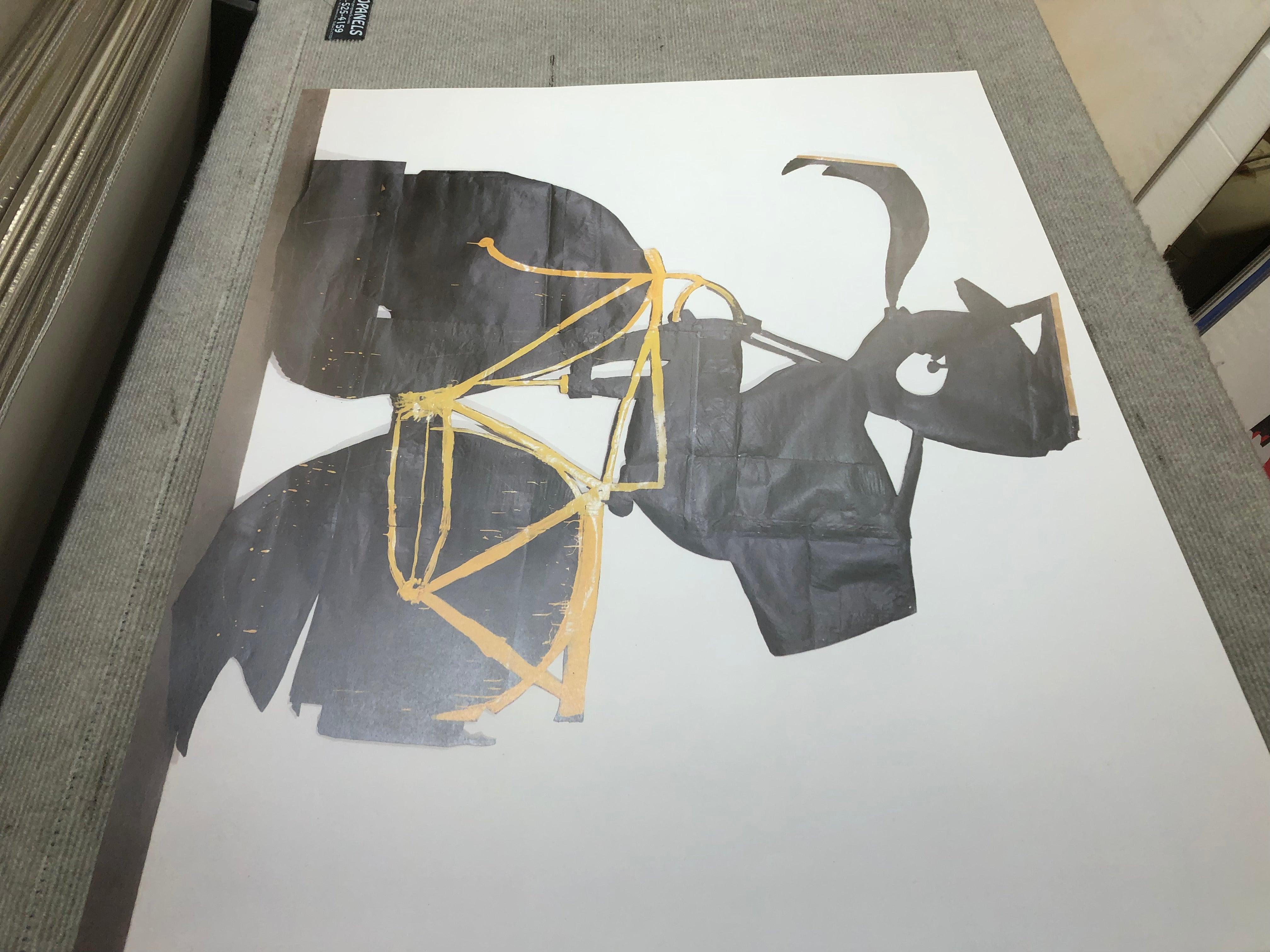Felix Droese 'Galerie Rudolf Zwirner' 1982- Offset Lithograph For Sale 6