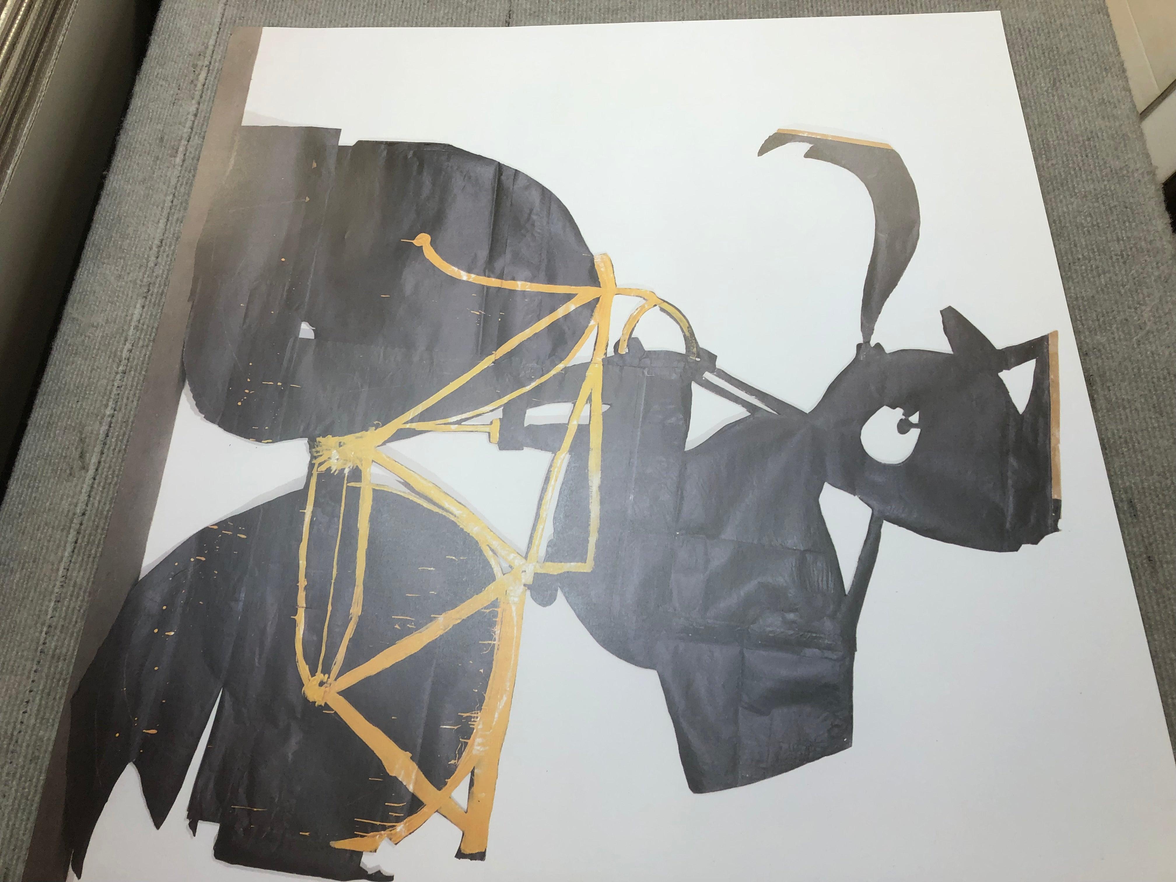 Felix Droese 'Galerie Rudolf Zwirner' 1982- Offset Lithograph For Sale 7