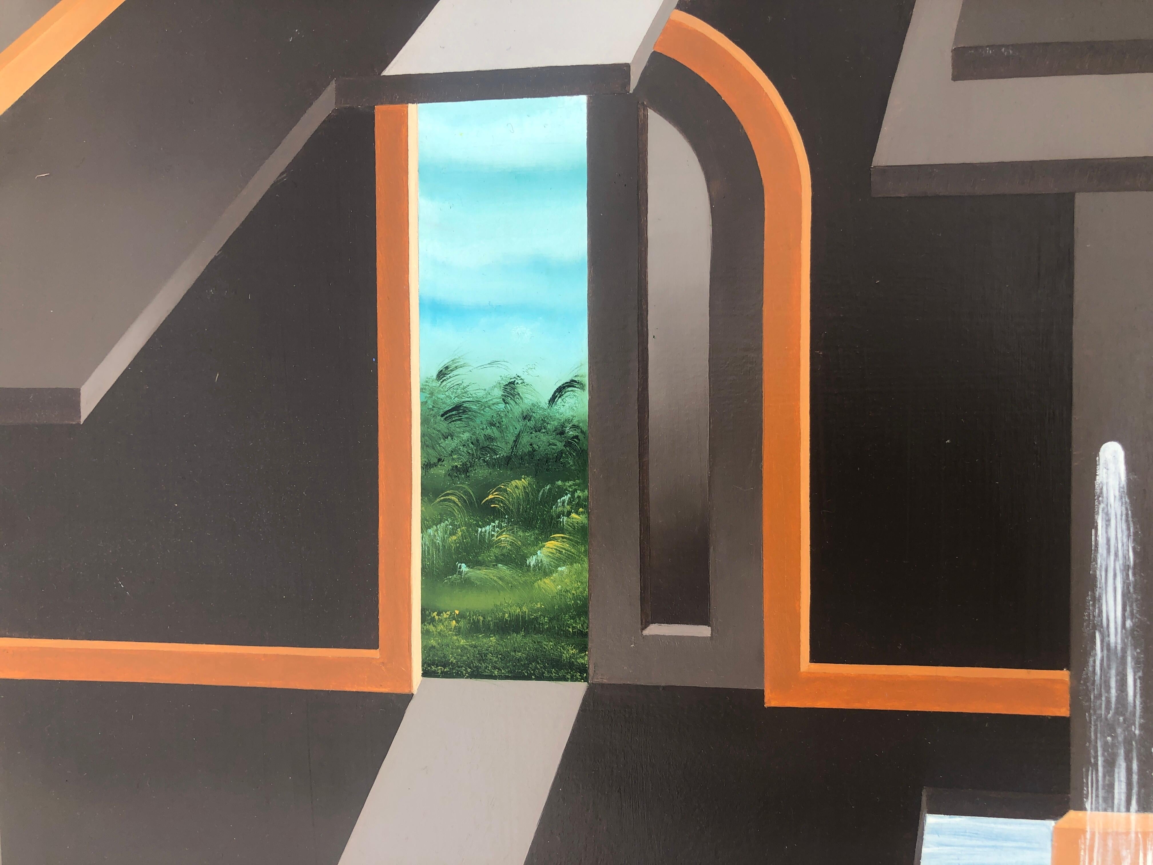 Felix Ferreras - Galleria marrone I - Olio su tavola
Misure dell'olio 60x80 cm.
Senza cornice.

Félix Ferreras è un artista visivo che vanta numerosi premi e riconoscimenti nazionali e internazionali, e
una lunga storia. Mostre: 2000 - MAC21. Fiera