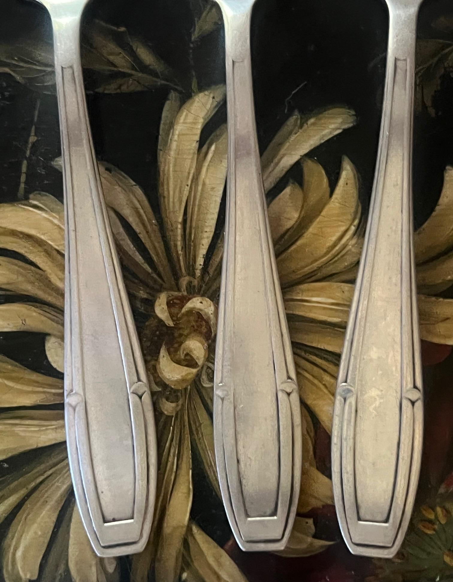 Felix Freres Art Deco Fish Serving Set, c. 1940's en vente 1