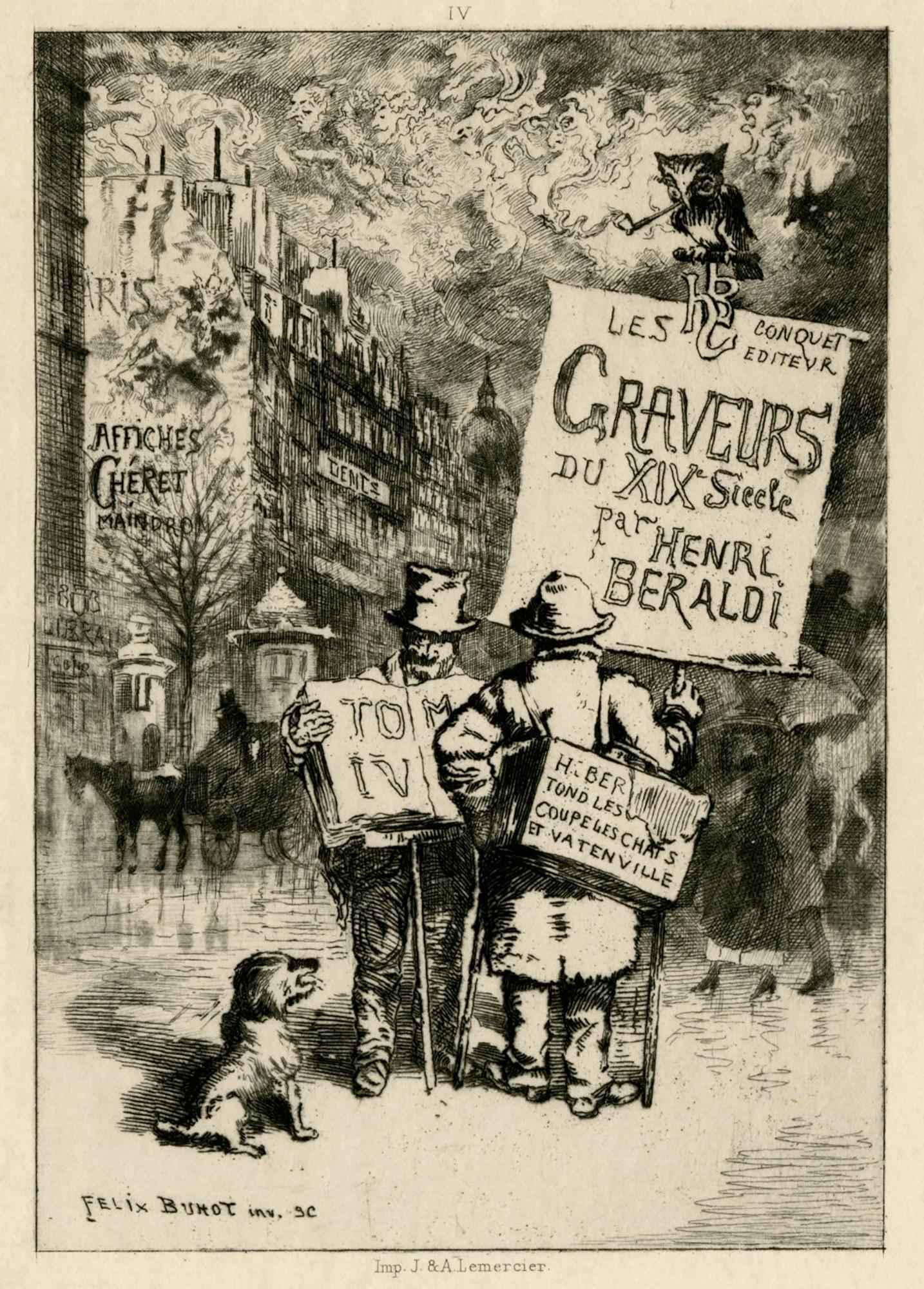 Frontispiece for Le Graveurs du XIX Siècle, by Henri Béraldi