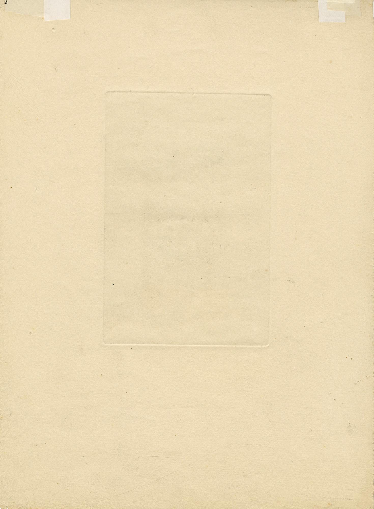 The Vieux (Les Anciens) - École française Print par Félix Hilaire Buhot