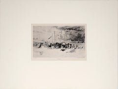 "Un Grain à Trouville" (Borrasca en Trouville) de L'Illustration Nouvelle