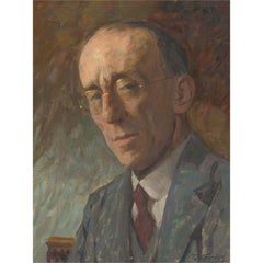 Felix J. Gardon (fl.1924-1972) - 1944 Öl, Scrutiny