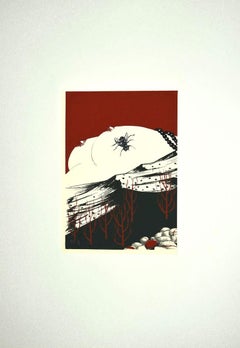 Fly - Sérigraphie d'origine y Flix Labisse - 1970