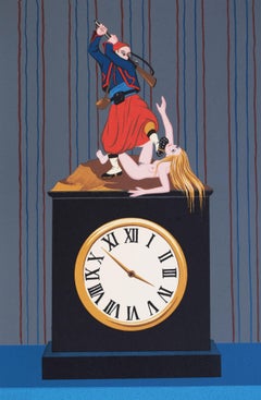 The Clock / L'Horloge, from: L'album des Demeures d'Hypnos - Surreal Erotic Art