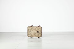 Felix Muhrhofer Contemporary Terrazzo Table with Corroded Steel Construction