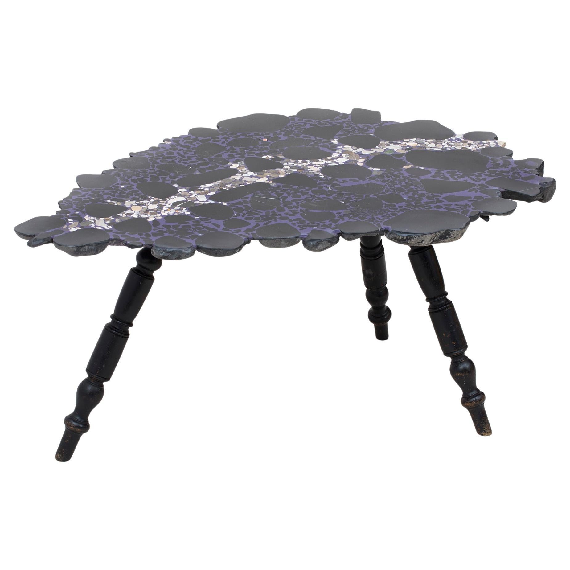 Felix Muhrhofer  "Wild Johanna" Terrazzo Side / Coffee Table 