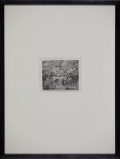 Cavallo di Félix Pissarro - Acquaforte