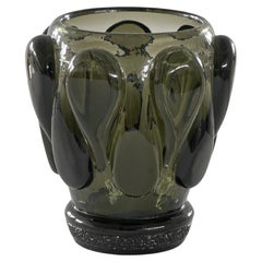 Felix Průša Art Glass Vase Czech 1960s