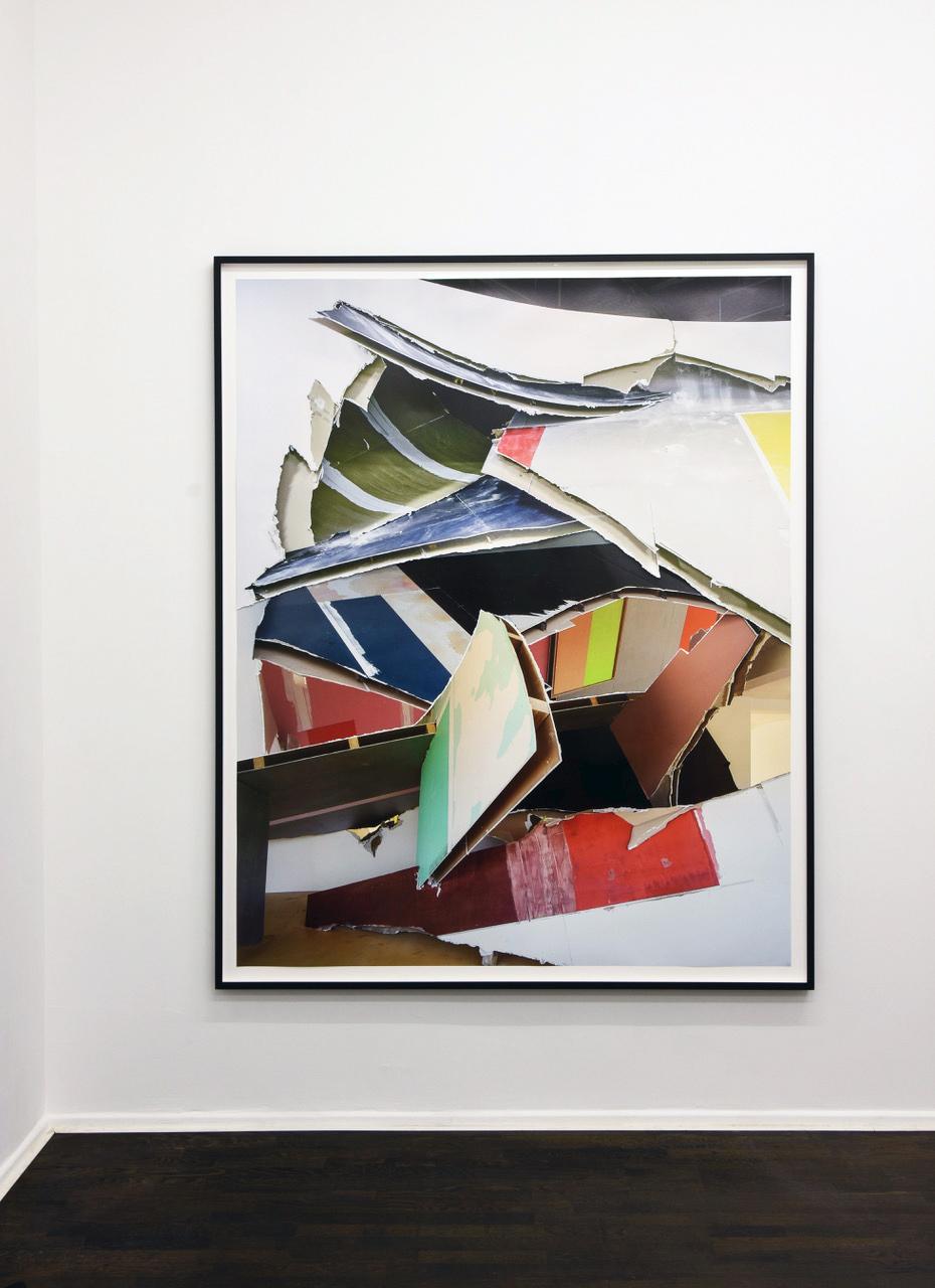Mehrschichtige 301
einzigartige abstrakte Fotopapiercollage (1 von 1), signiert
39