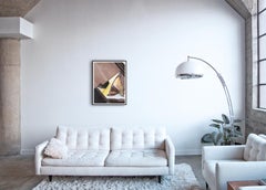 Multilayer 328 - collage astratto unico di fotografie di sculture strappate e stratificate