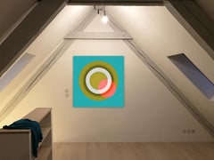 Target in Green, Digital on Paper