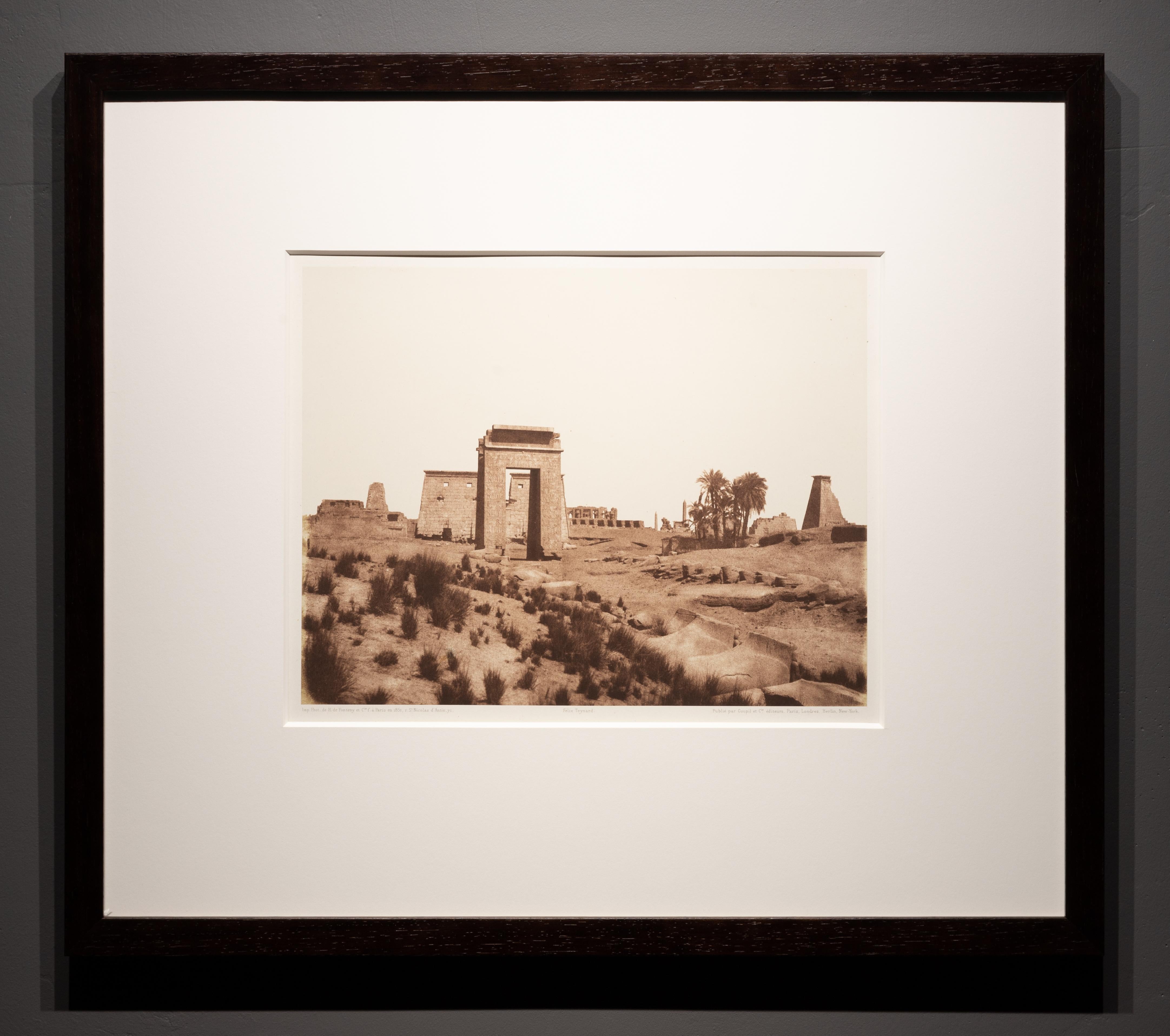 Thebes, Vue Generale - Photograph de Felix Teynard