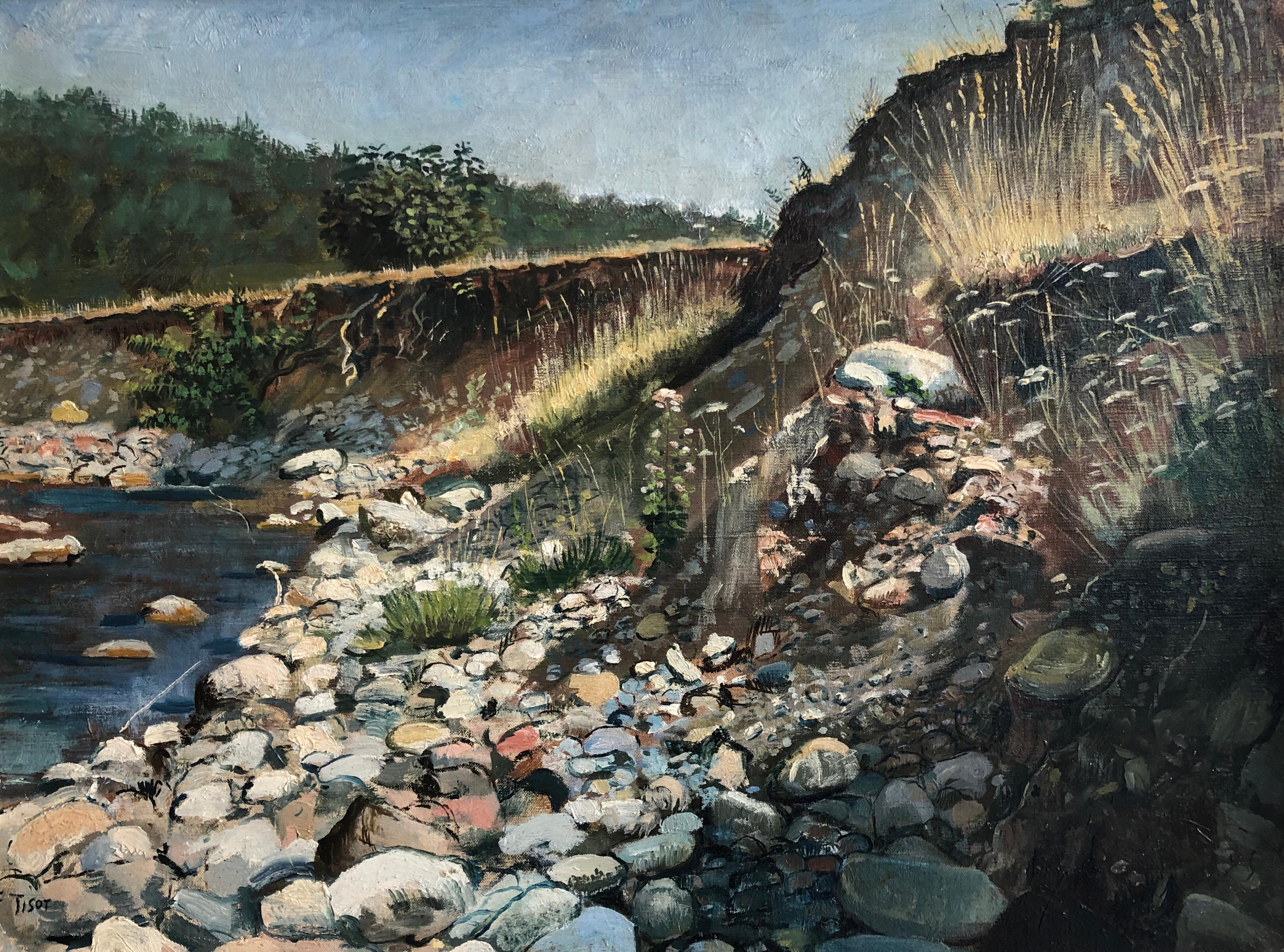 Félix Tisot Landscape Painting - Provence