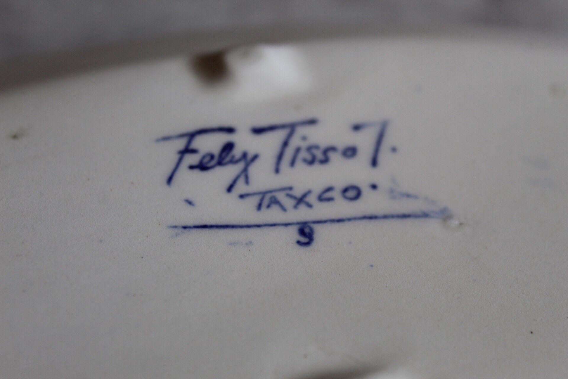 Felix Tissot Pottery Platter 2