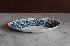 Plat en poterie Felix Tissot