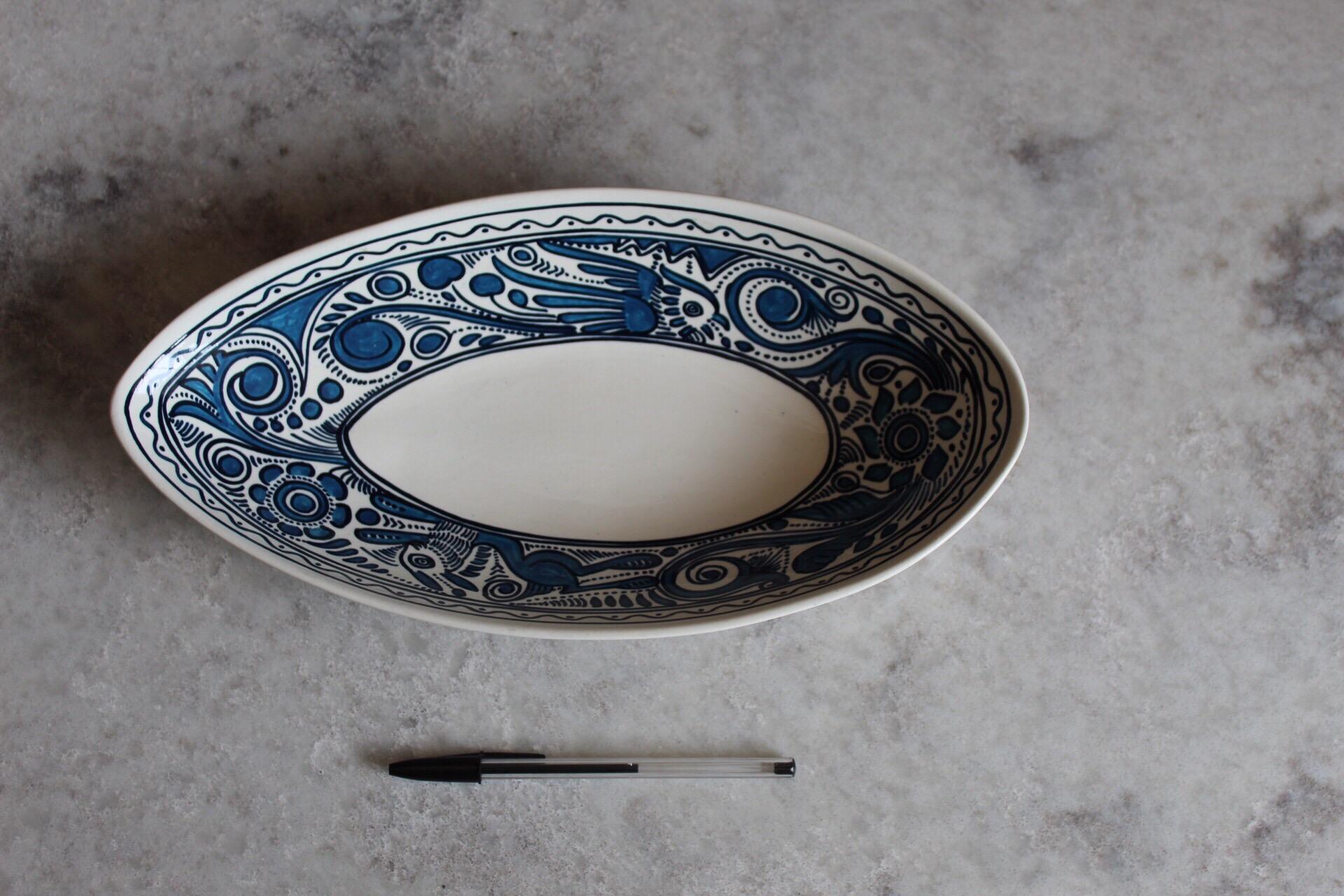 Felix Tissot Pottery Platter 1