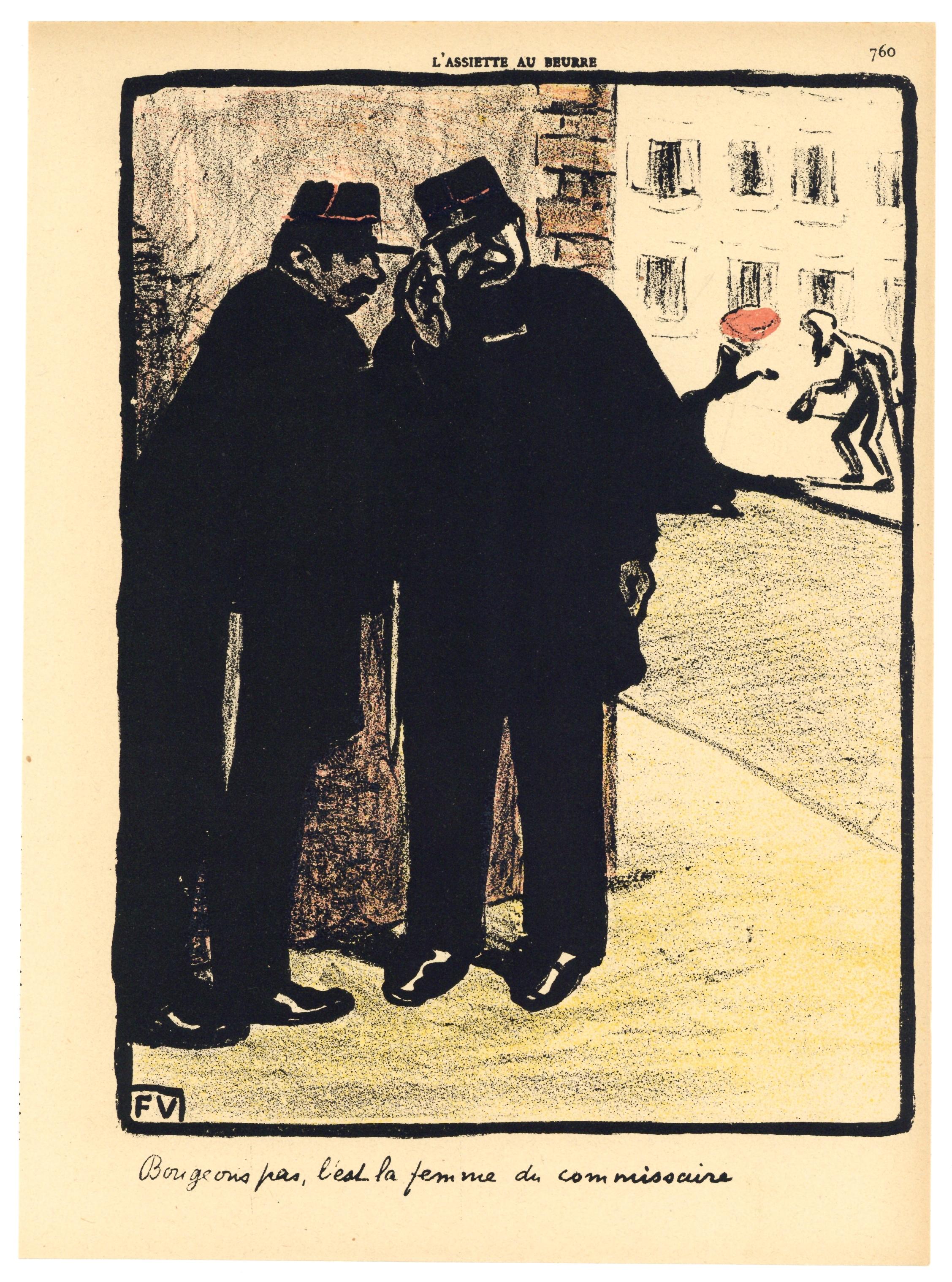 original lithograph - Print by Félix Vallotton