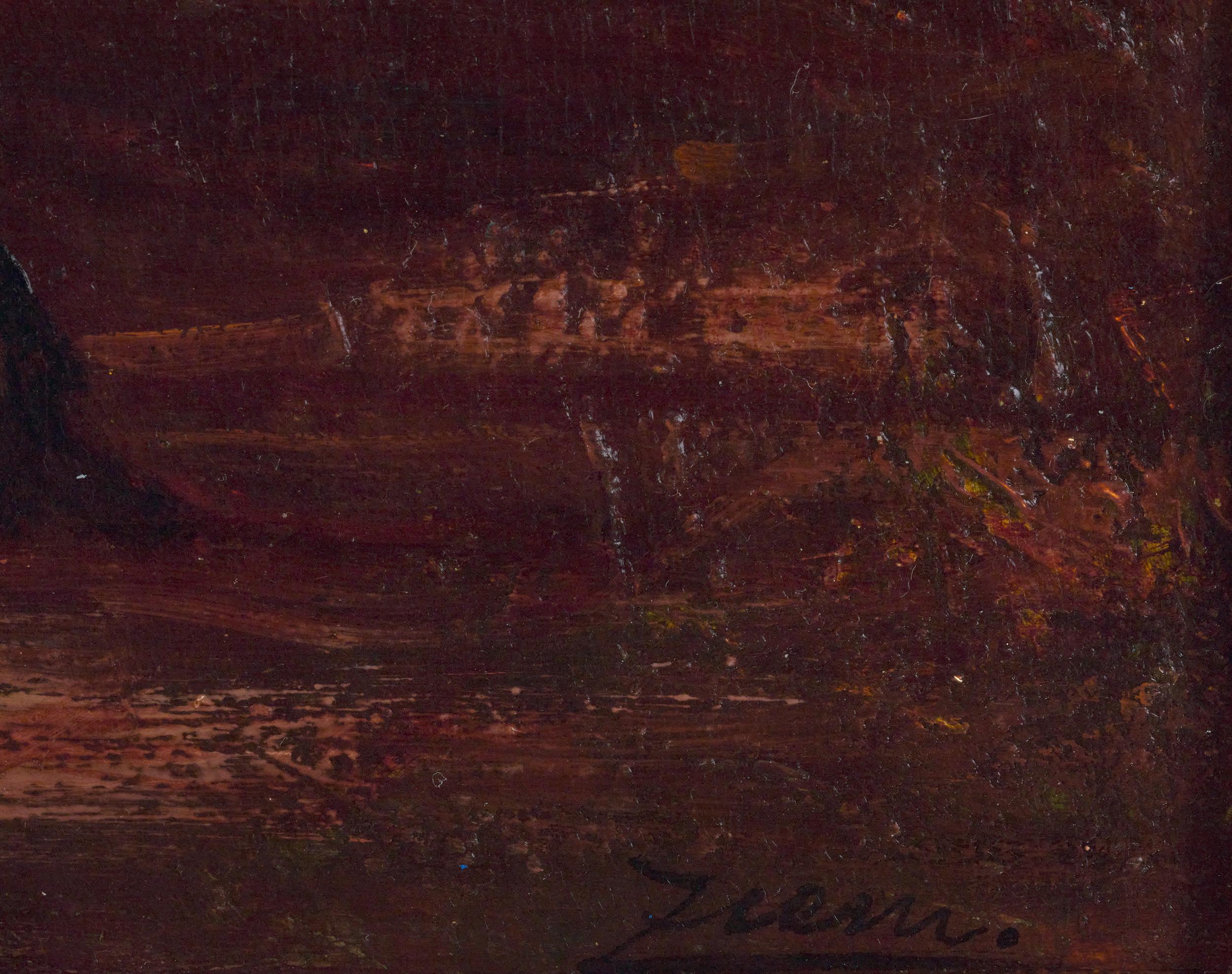 Félix-François Georges Ziem
1821-1911  Französisch

Coucher de soleil, quai des Esclavons
(Sonnenuntergang, Dock der Esclavons)

Signiert 