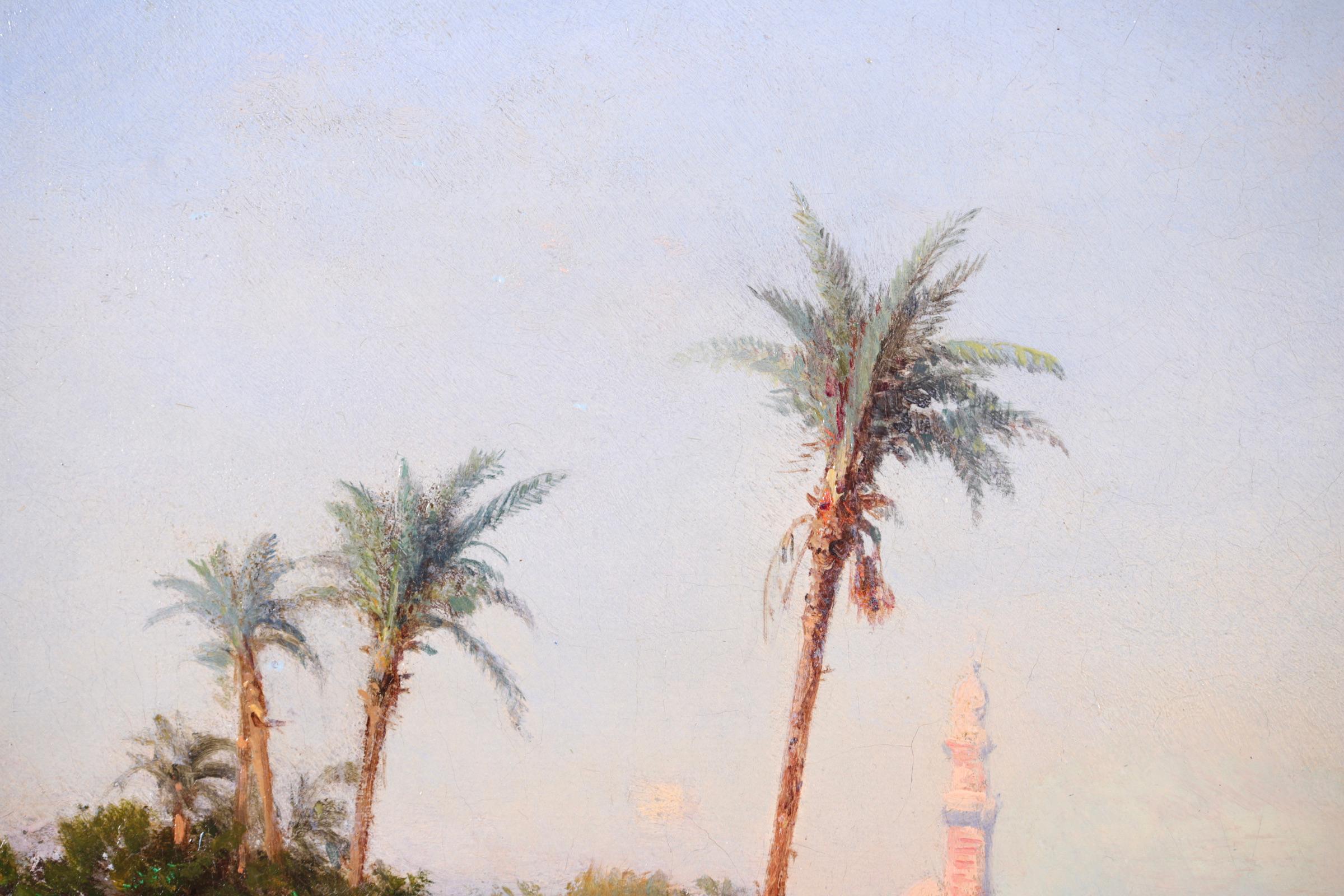 Les Bords du Nil - Orientalist Impressionist Landscape Oil Painting - Felix Ziem 10