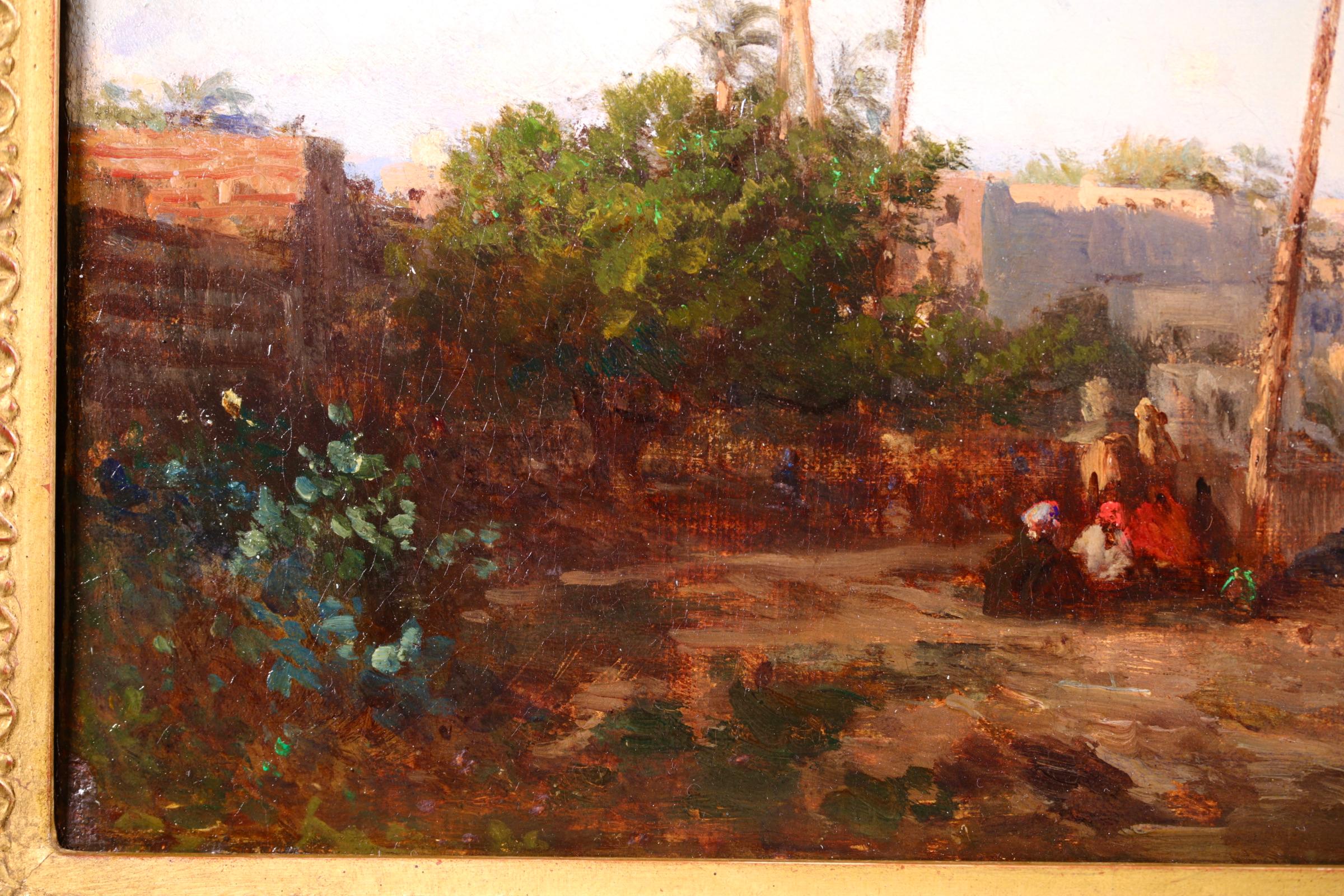 Les Bords du Nil - Orientalist Impressionist Landscape Oil Painting - Felix Ziem 5