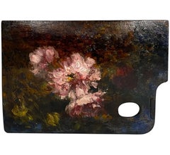 Antique Peonies on a Palette