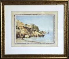 Rocher au bord de la Mer