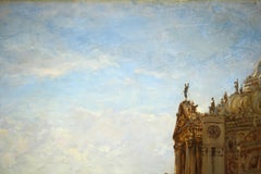 The Grand Canal - Orientalist Impressionist Landscape Oil Painting by Felix Ziem