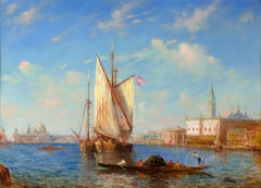 Vista de Venecia de Félix-François Georges Ziem
