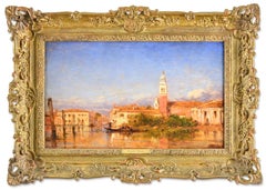 Antique View of Venice under the sun
