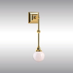 Fellner & Helmer Vienna Concert House Art Deco, Jugendstil Sconce, Re-Edition